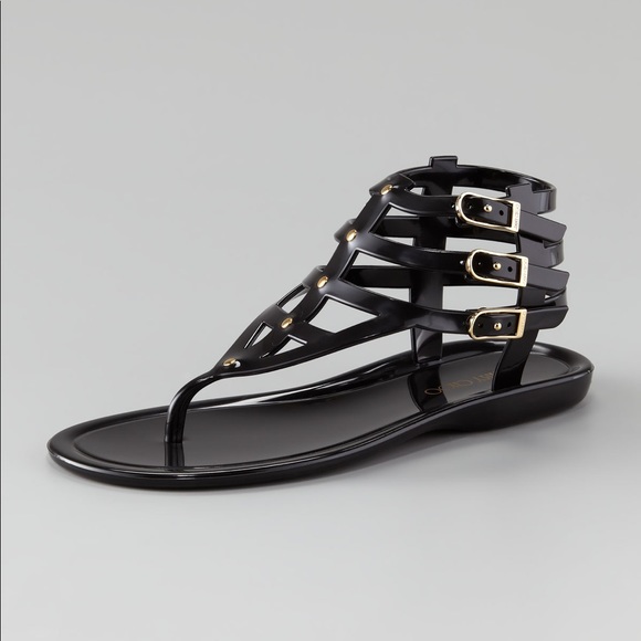 jimmy choo jelly sandals